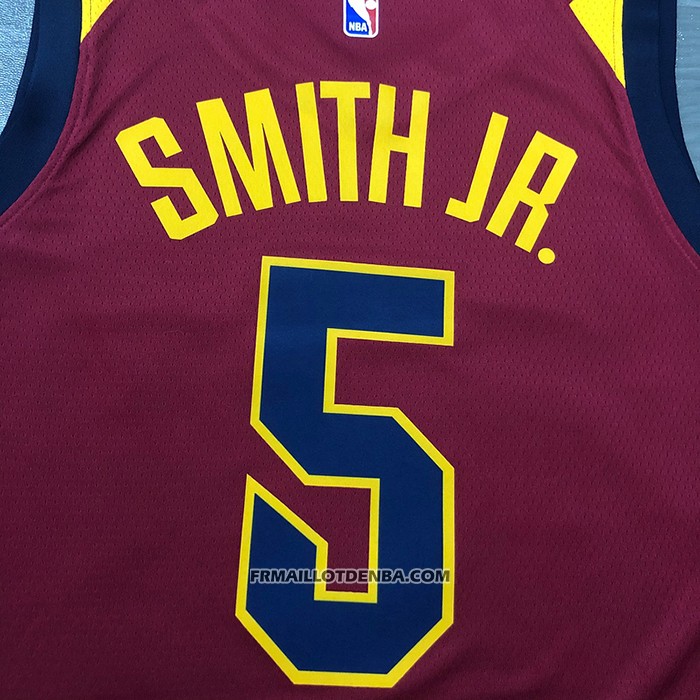 Maillot Cleveland Cavaliers Dennis Smith JR. NO 5 Icon 2018 Rouge